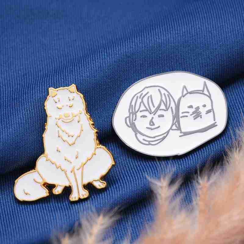 To Your Eternity 'Fushi and Joaan' Enamel Pin - Image 2