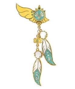 Genshin Impact 'Anemo Light Blue | Element' Enamel Pin