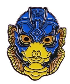 Amphibian Man 'Water Gillman' Enamel Pin
