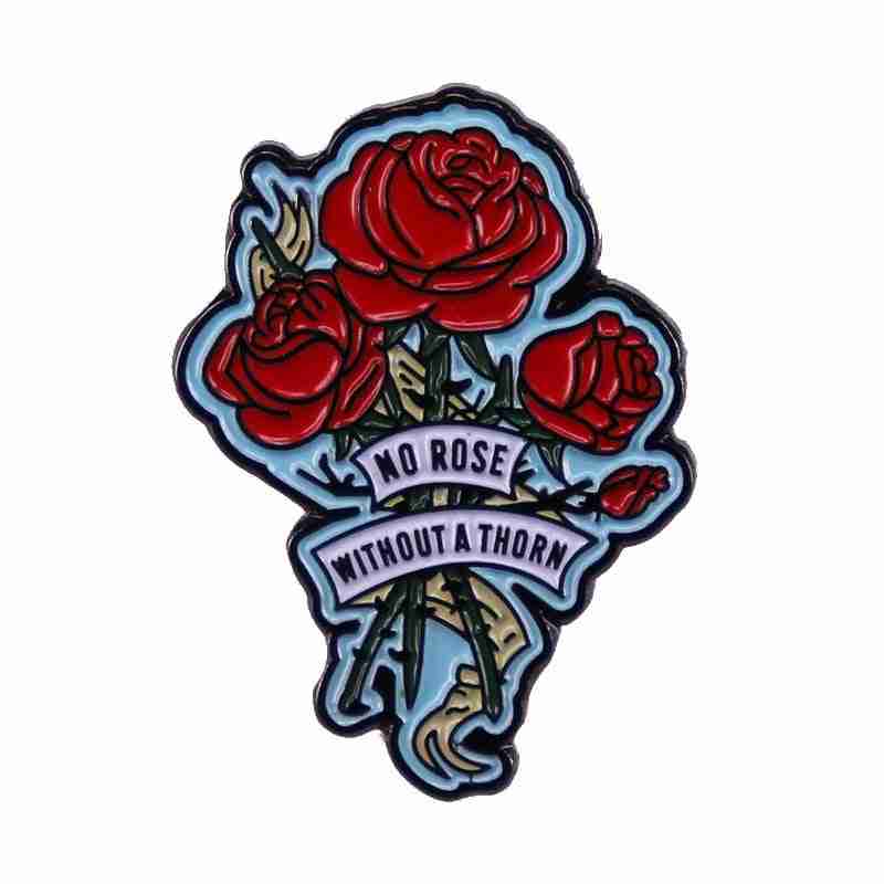 The Golden Girls 'No Rose Without A Thorn' Enamel Pin