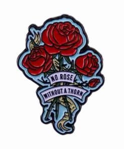 The Golden Girls 'No Rose Without A Thorn' Enamel Pin - Image 3