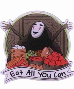 Spirited Away 'Kaonashi | Eat All You Can' Enamel Pin