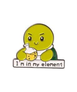 Alternative view of Cute Animal 'Science Animal Set of 2' Enamel Pin