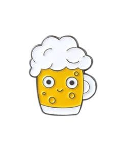 Cute Bubbly Beer Mug Enamel Pin