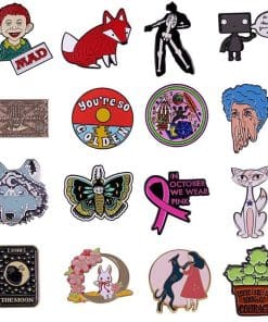 Alternative view of Mad Magazine 'Alfred E. Neuman' Enamel Pin