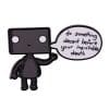 Box Robot 'Do Something Decent...' Enamel Pin