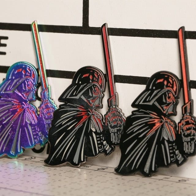 Jedi Warrior 'Darth Vader Set of 3' Enamel Pin - Image 9