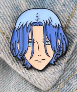 Alternative view of SK8 the Infinity 'Langa Hasegawa' Enamel Pin