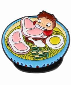Ponyo 'Ramen Bath' Enamel Pin