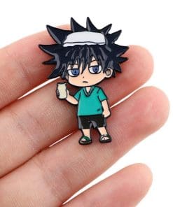 Alternative view of Jujutsu Kaisen 'Hot Summer | Megumi Fushiguro' Enamel Pin