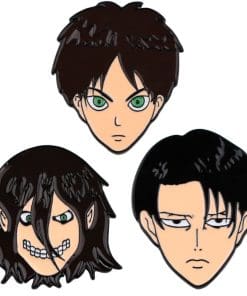 Alternative view of Attack on Titan 'Eren Yeager 2.0' Enamel Pin