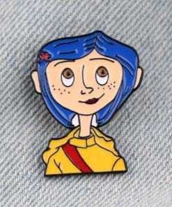 Coraline 'Coraline Jones | Thinking' Enamel Pin - Image 8
