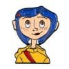 Coraline 'Coraline Jones | Thinking' Enamel Pin
