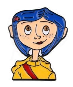 Coraline 'Coraline Jones | Thinking' Enamel Pin