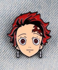 Demon Slayer: Kimetsu No Yaiba 'Tanjiro Head' Enamel Pin - Image 6
