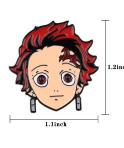 Demon Slayer: Kimetsu No Yaiba 'Tanjiro Head' Enamel Pin - Image 7