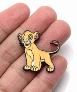 Alternative view of The Lion King 'Simba' Enamel Pin