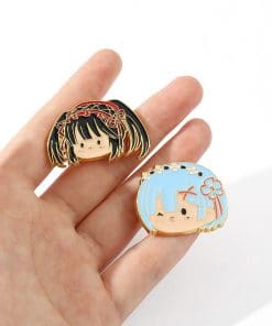 Alternative view of Date A Live 'Kurumi Tokisaki Chibi' Enamel Pin