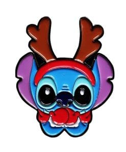 Lilo and Stitch 'Stitch | Christmas Elk' Enamel Pin