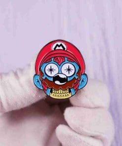Super Mario Bros 'Mario x Smurf' Enamel Pin
