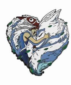 Princess Mononoke 'San and Moro' Enamel Pin
