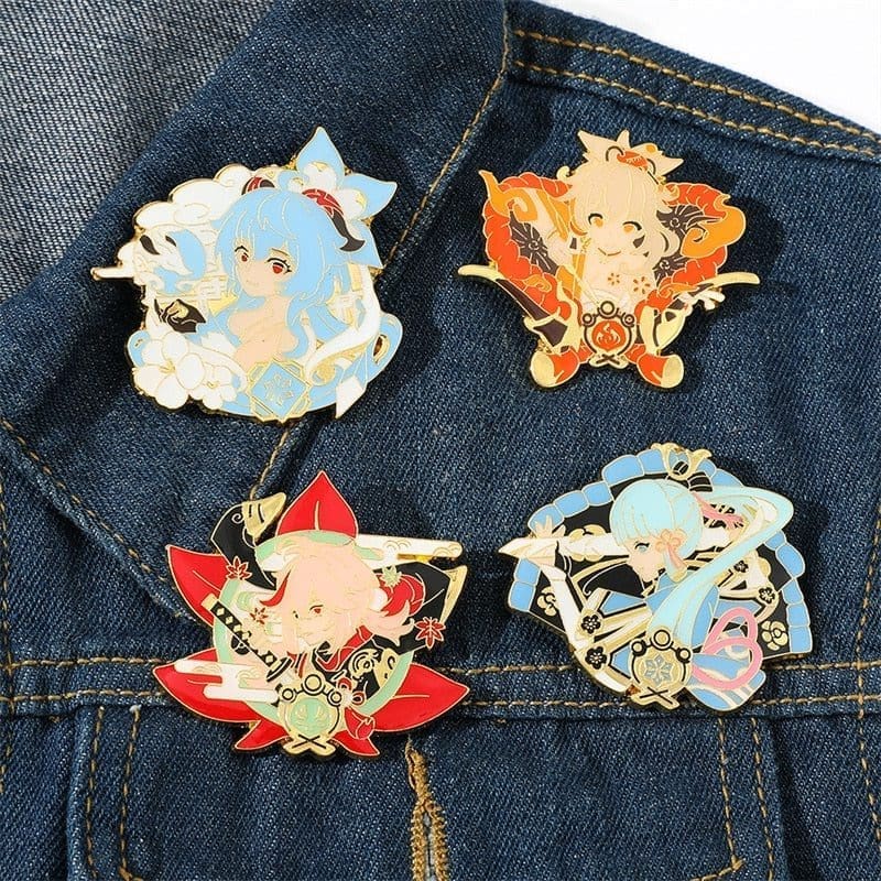 Genshin Impact 'Kaedehara Kazuha' Enamel Pin - Image 6