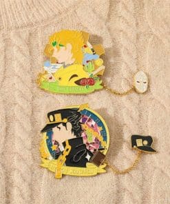 JoJo's Bizarre Adventure 'Jotaro Kujo Chain' Enamel Pin - Image 3
