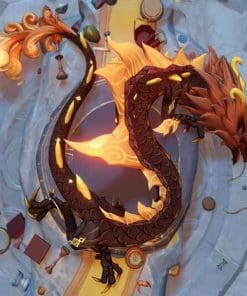 Genshin Impact 'Morax Zhong Li | Dragon' Enamel Pin - Image 9
