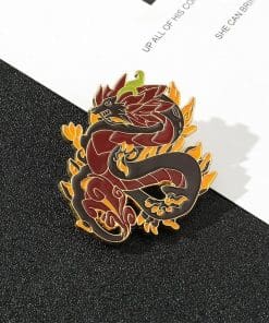 Genshin Impact 'Morax Zhong Li | Dragon' Enamel Pin
