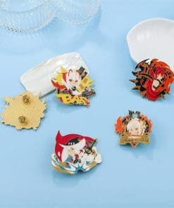 Alternative view of Arknights 'Nian | Unfettered Freedom' Enamel Pin