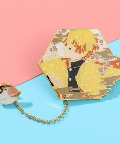 Demon Slayer 'Zenitsu Agatsuma Chain' Enamel Pin