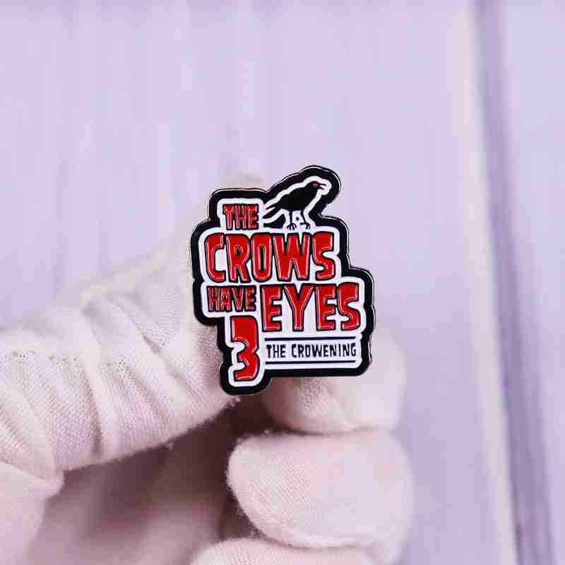 Schitt's Creek 'The Crows Have Eyes 3: The Crowening' Enamel Pin - Image 3