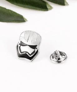 Alternative view of 'Stormtrooper Head' Enamel Pin