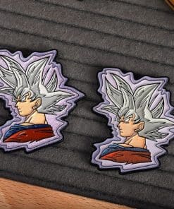 Alternative view of Dragon Ball Z 'Luminous Son Goku' Enamel Pin