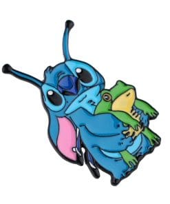 Alternative view of Lilo & Stitch 'Stitch | Love Frog' Enamel Pin