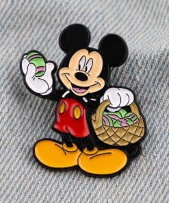 Alternative view of Mickey Mouse 'Easter Egg Basket' Enamel Pin