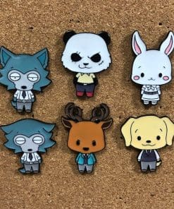 Alternative view of Beastars 'Jack Chibi' Enamel Pin