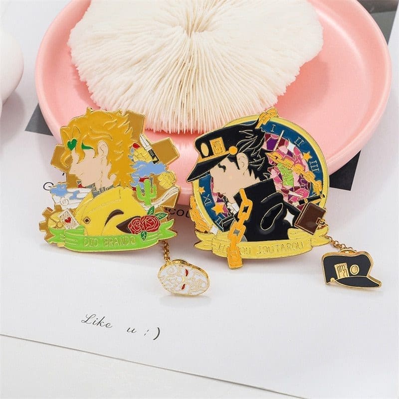 JoJo's Bizarre Adventure 'Jotaro Kujo Chain' Enamel Pin - Image 6