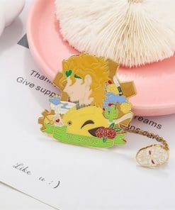 Alternative view of JoJo's Bizarre Adventure 'Dio Brando Chain' Enamel Pin