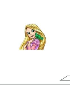 Acrylic Pin Tangled 'Princess Rapunzel'