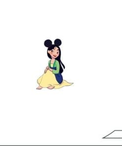 Acrylic Pin Mulan 'Princess Mulan'