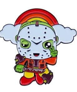 Classic Horror Killer 'Jason Voorhees x Alien' Enamel Pin
