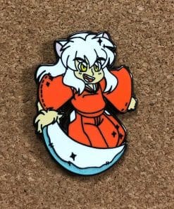Alternative view of Inuyasha 'Inuyasha Chibi' Enamel Pin