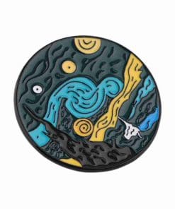 Van Gogh ' Art | Starry Night' Enamel Pin - Image 7