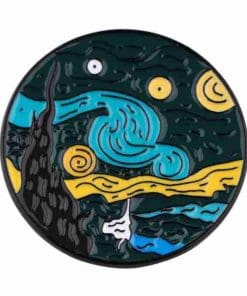 Van Gogh ' Art | Starry Night' Enamel Pin