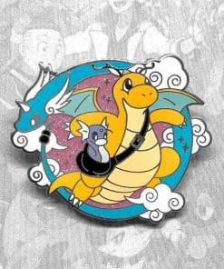 Pokemon 'Dragonite Evolution' Enamel Pin