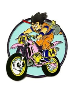Dragon Ball Z 'Motorcycle Ride | Goku' Enamel Pin