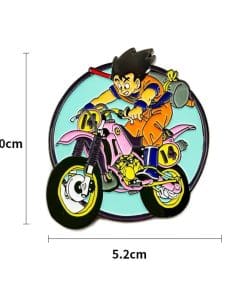 Dragon Ball Z 'Motorcycle Ride | Goku' Enamel Pin - Image 5