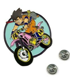 Dragon Ball Z 'Motorcycle Ride | Goku' Enamel Pin - Image 4