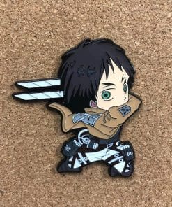 Attack on Titan 'Mikasa Ackerman Sword Fight | Chibi' Enamel Pin